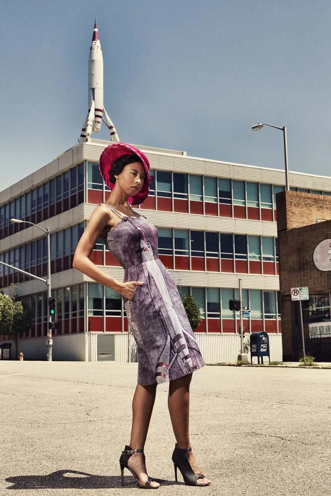 Model: Tiffany LaBrie / Photographer: Steve Gibson / Accessories: Amina Marie Millinery / Hair: Keishaun Redmond / Makeup: Ruth White