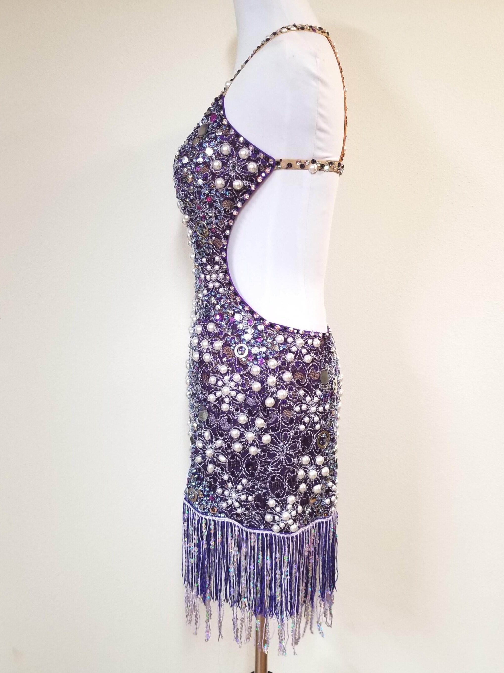 Purple & Pearls — Dazzle Dance Dress Rentals - Ballroom Dance Dress ...