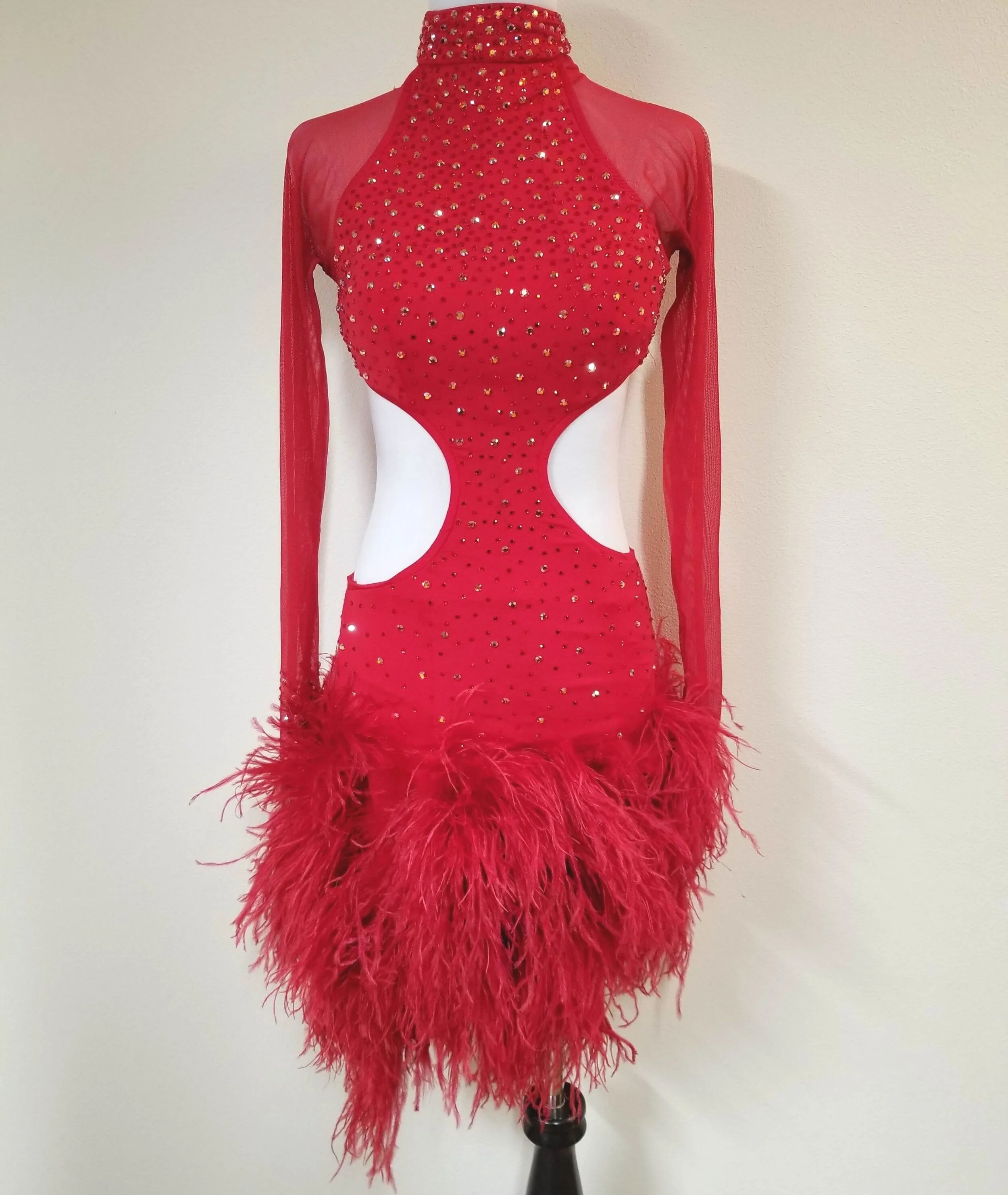 Red Feather Riot — Dazzle Dance Dress 