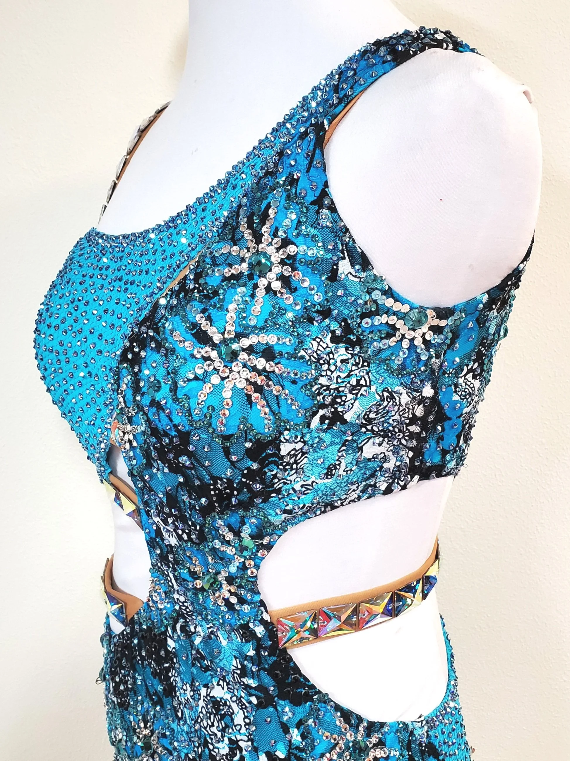 Under the Sea  Dazzle Dance Dresses - Ballroom Dance Dresses - Latin,  Rhythm, Smooth and Standard Ballroom Dresses