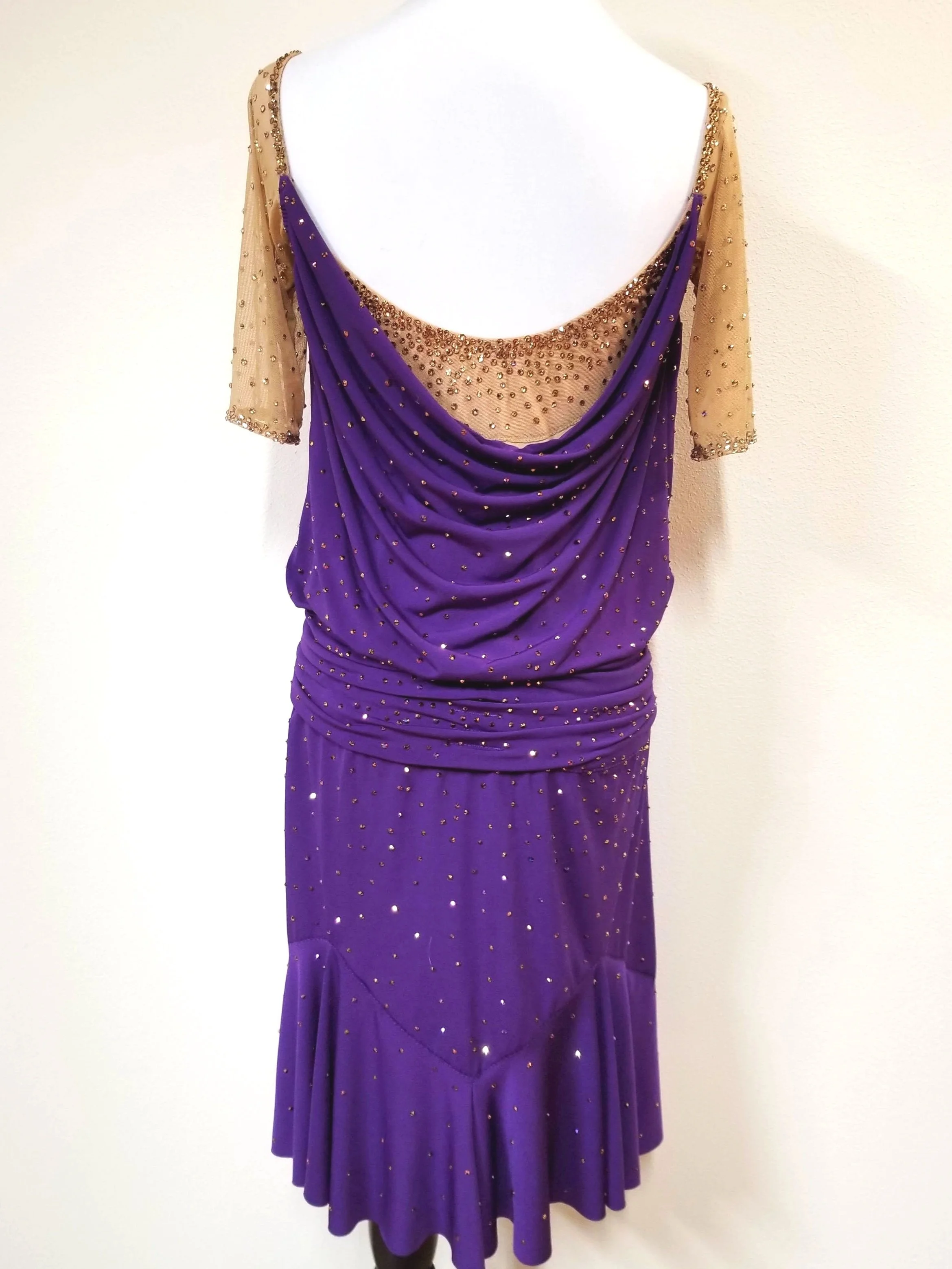 fitted lace wedding dress ZAPAKA Women Flapper Dress Dark Purple Beading Fringes 1920s Dress with  Accessories Set – ZAPAKA NZ