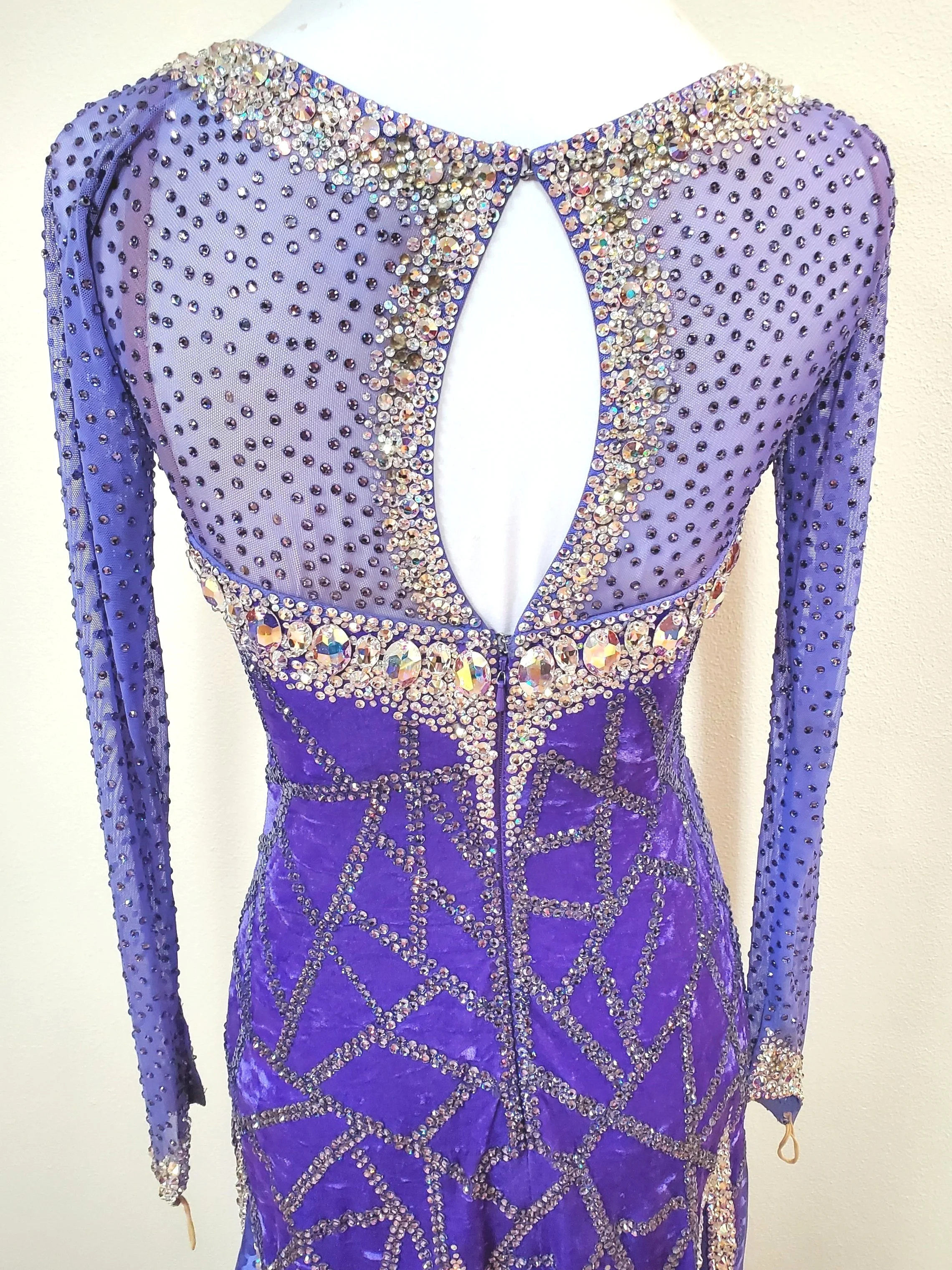 Purple Rain Dazzle Dance Dresses - Ballroom Dance Dresses - Latin, Rhythm, Smooth and Standard Ballroom Dresses Purple Rain Dazzle Dance Dresses - Ballroom Dance Dresses - Latin, Rhythm, Smooth and Standard Ballroom Dresses