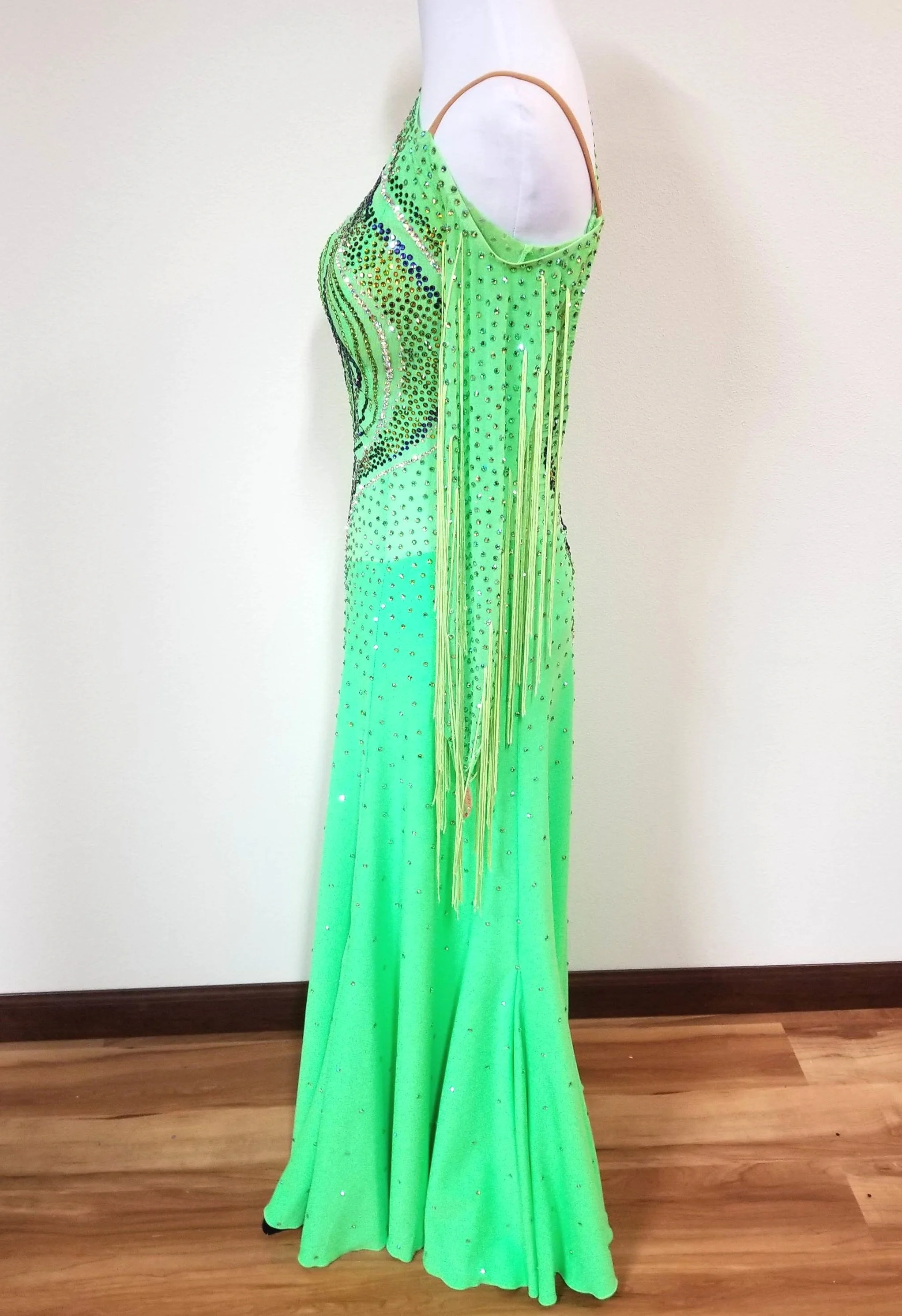 slim fit dress slacks Women's Dresses Silver Lining String Tie Waist Dress Forest Green XL by Selfie Leslie Clearance