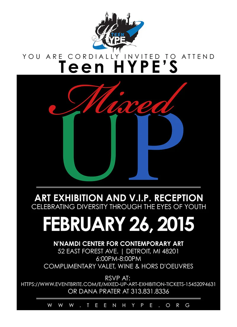Teen Hype Mixed Up Art Exhibit