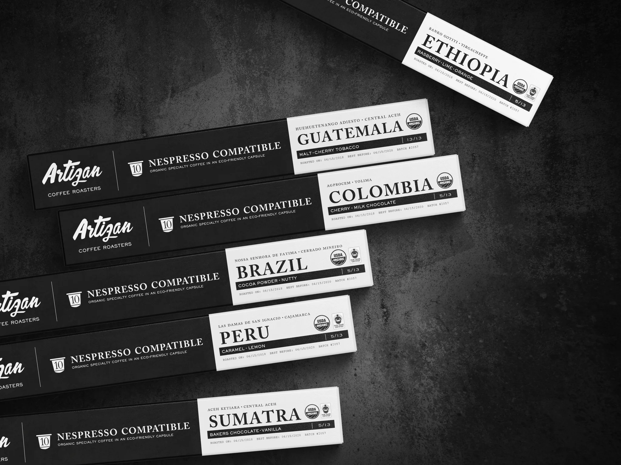 Organic Nespresso Pods & Capsules USDA Certified Artizan Coffee