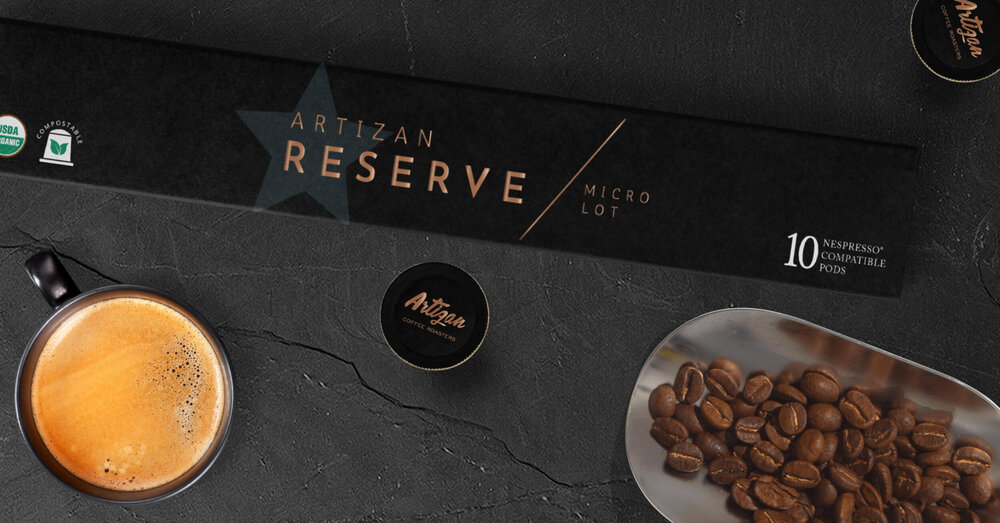 Organic Nespresso Pods & Capsules - USDA Certified - Artizan Coffee