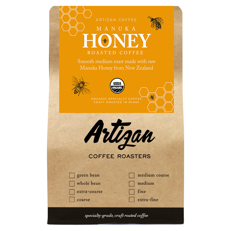 Organic Manuka Honey Coffee Rx — Organic Nespresso Pods & Capsules - USDA  Certified - Artizan Coffee