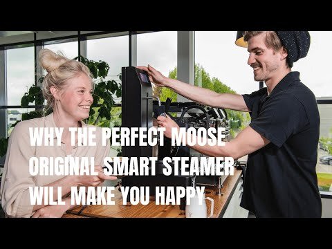 Perfect Moose Automatic Milk Steamer Greg with FREE 16oz & 25oz Smart —  BaristaEquip