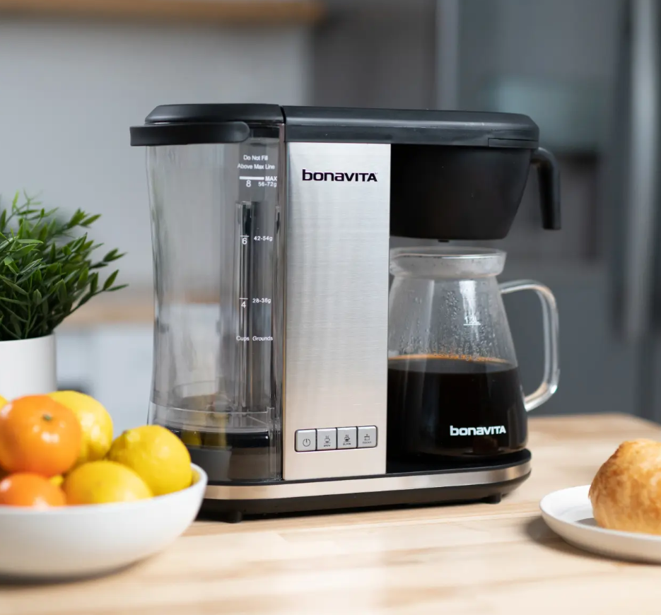 Enthusiast 8Cup Drip Coffee Brewer with Glass Carafe — Organic