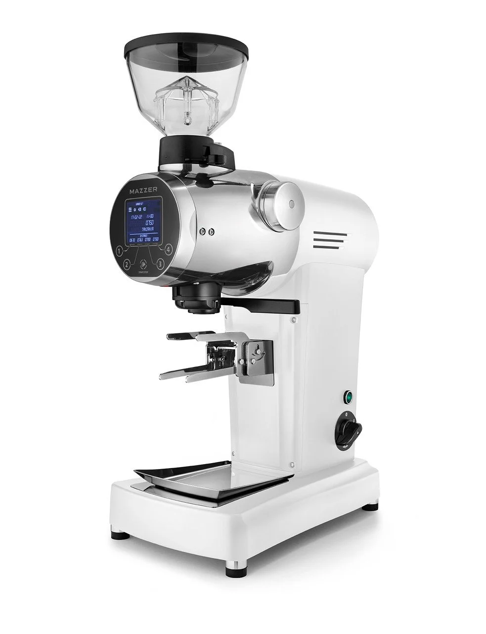 Mazzer ZM Plus Espresso & Filter Single Dosing Coffee Grinder — Organic Nespresso Pods