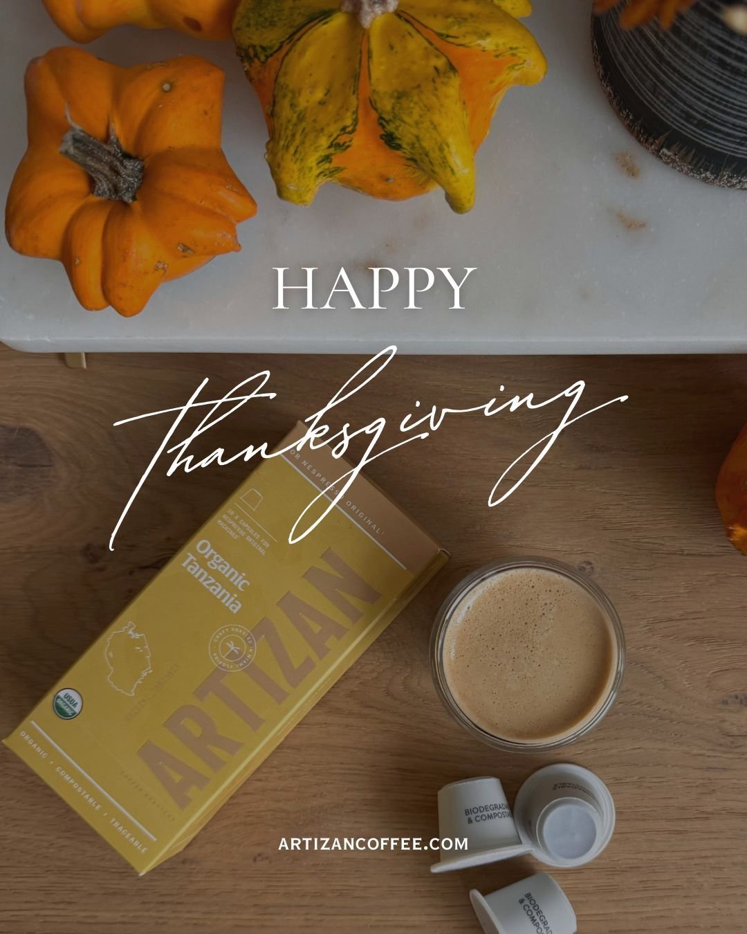 This Thanksgiving, we want to take a moment to thank you. Whether you&rsquo;ve been with us for years or you&rsquo;re just discovering Artizan Coffee, your support means the world.

We love knowing that our coffee is part of your mornings, gatherings