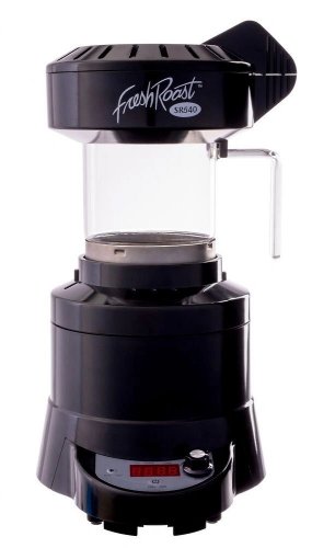 Fresh Roast SR540 compact home coffee roaster with adjustable heat and airflow settings designed for precise control and consistent roasting results ideal for coffee enthusiasts 
