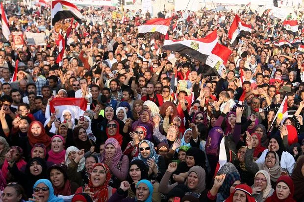 The square has become increasingly dangerous for women Khaled Elfiqi/EPA