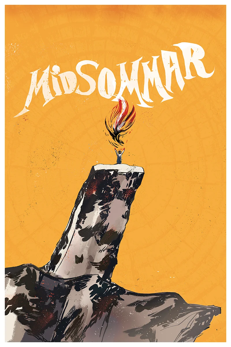 Personal poster for Ari Aster’s Midsommar. 2019.
