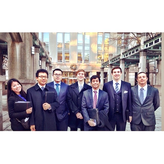 UNC Economics Club visits CitiBank HQ