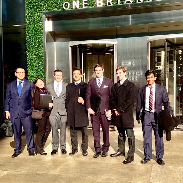 UNC Economics Club visits Bank of America Investment Banking HQ