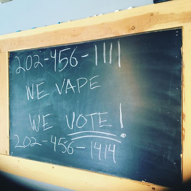 Call the #whitehouse and tell your truth to power. We #vape we #vote.