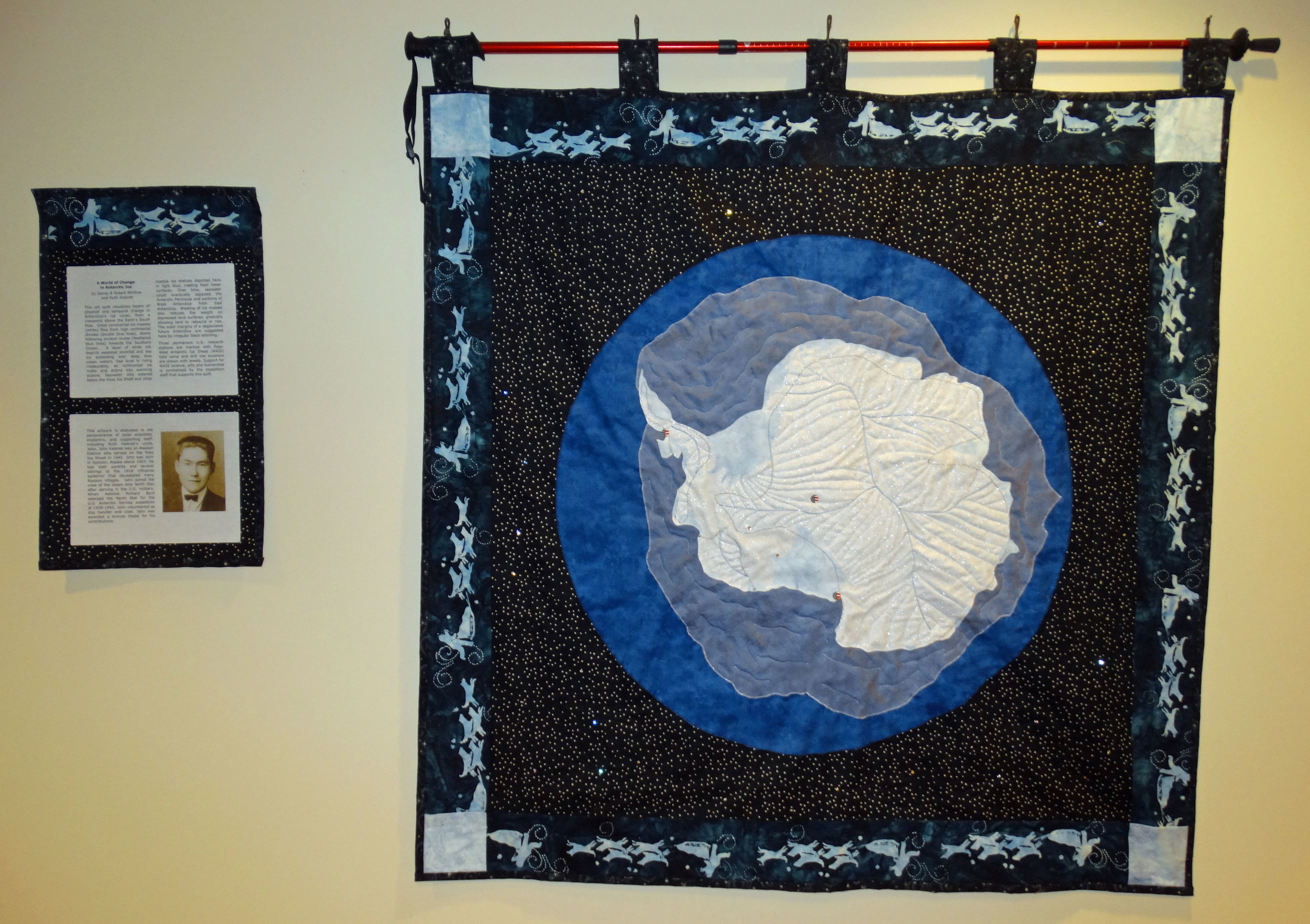 Honorable Mention, Historical, Sandy Winfree, fabric quilt