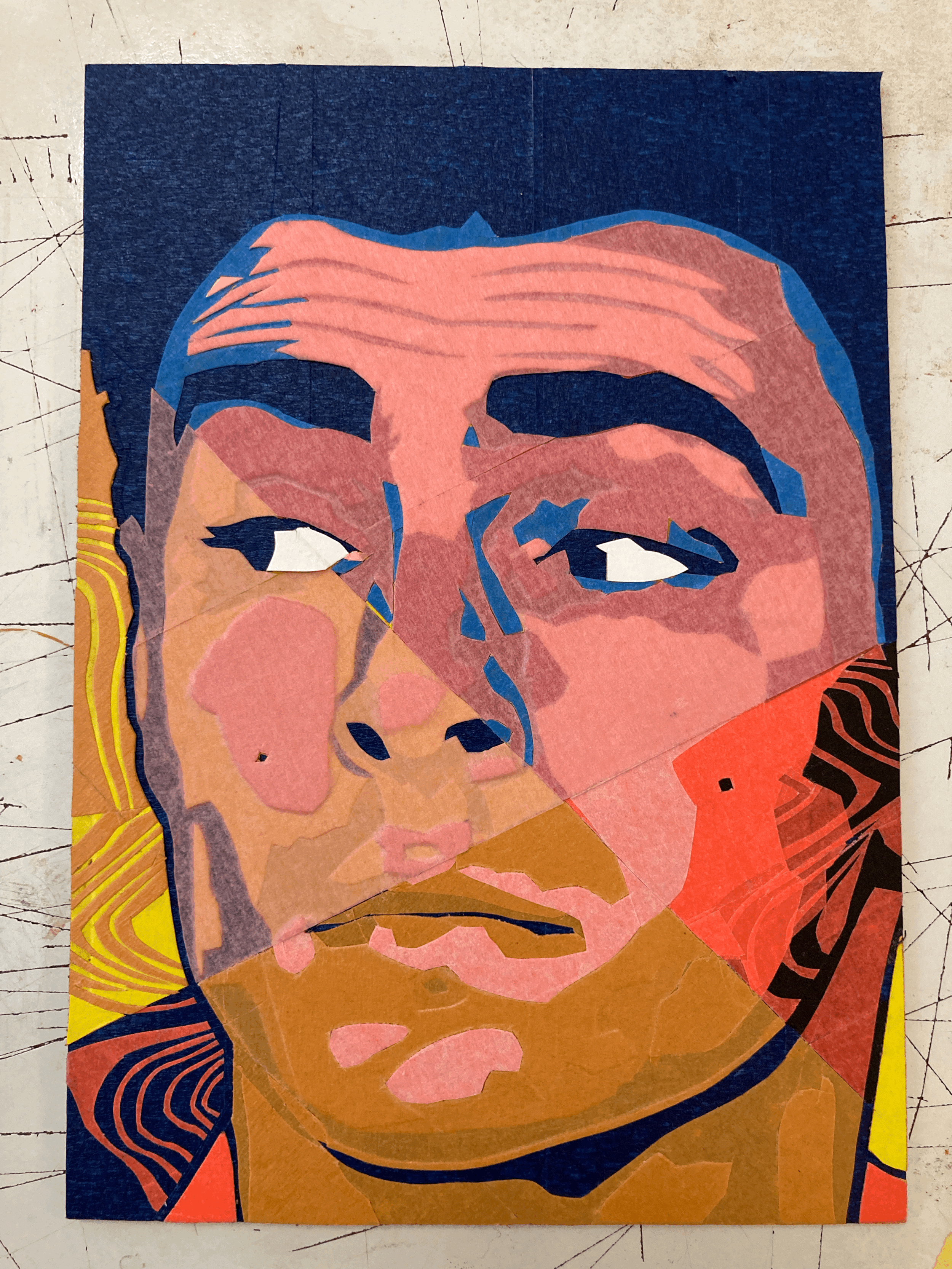 The Folk Hero (Portrait of Luigi Mangione)