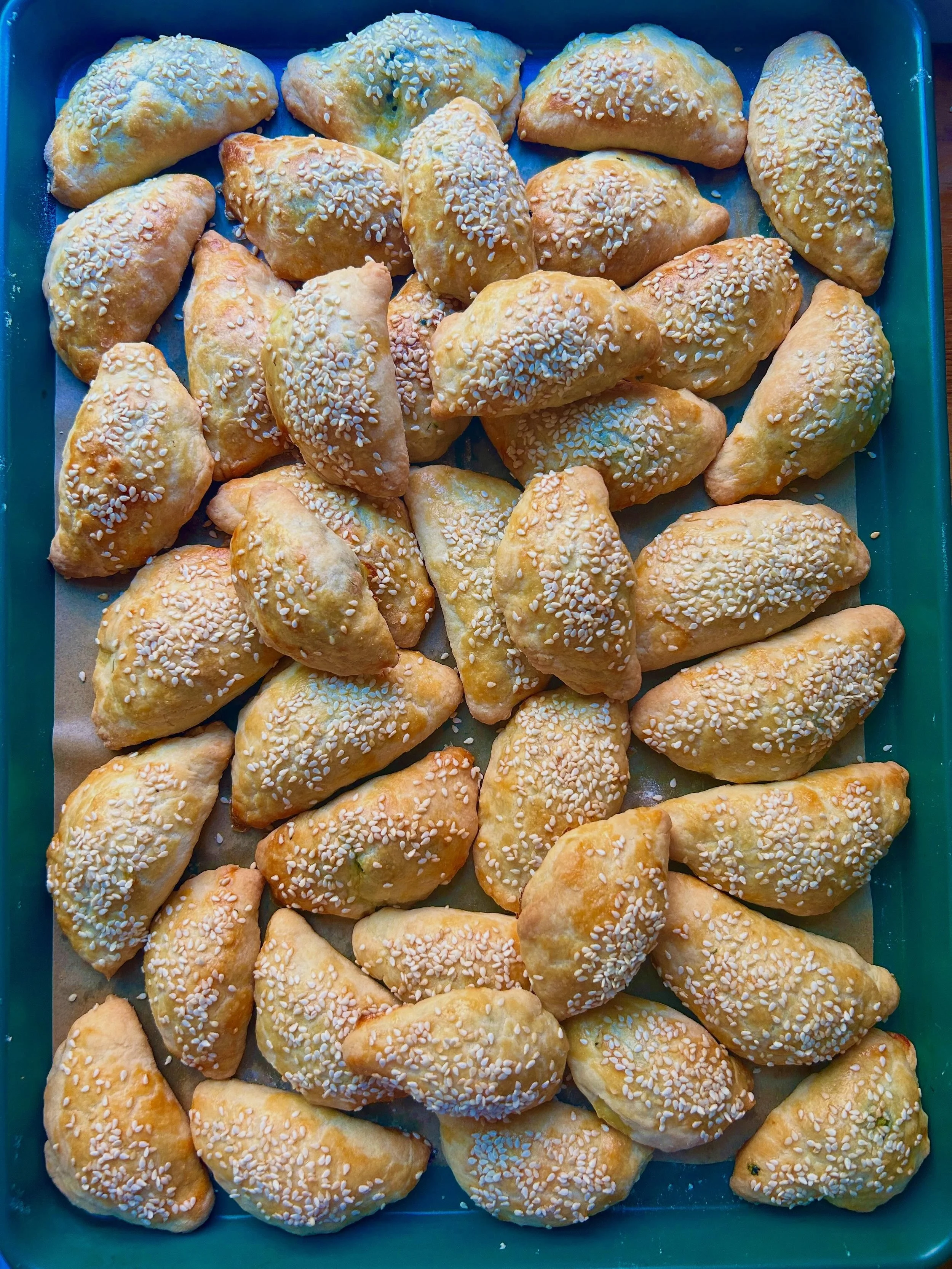 I recently catered for a friend hosting a fundraiser for Portland Friends of Chamber Music @focm_pdx , where beautiful Turkish music was performed. 

It has been a few years since I&rsquo;ve made Pogača and baklava, and this was the perfect time to r