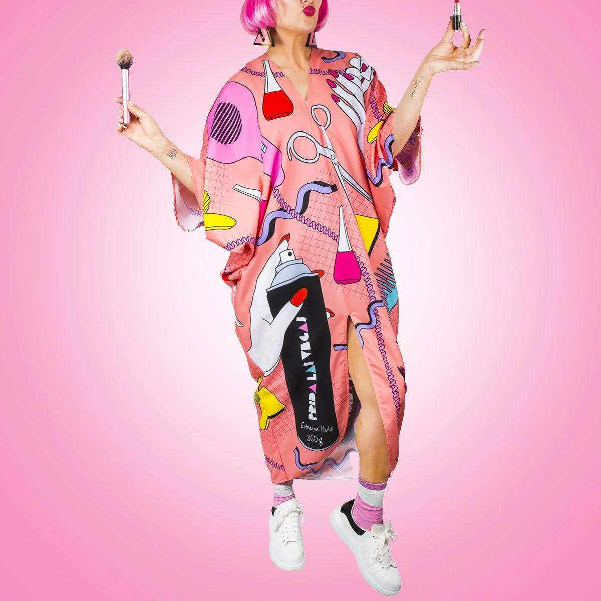 'BEAUTY SCHOOL DROPOUT' GLAMOUR KAFTAN
