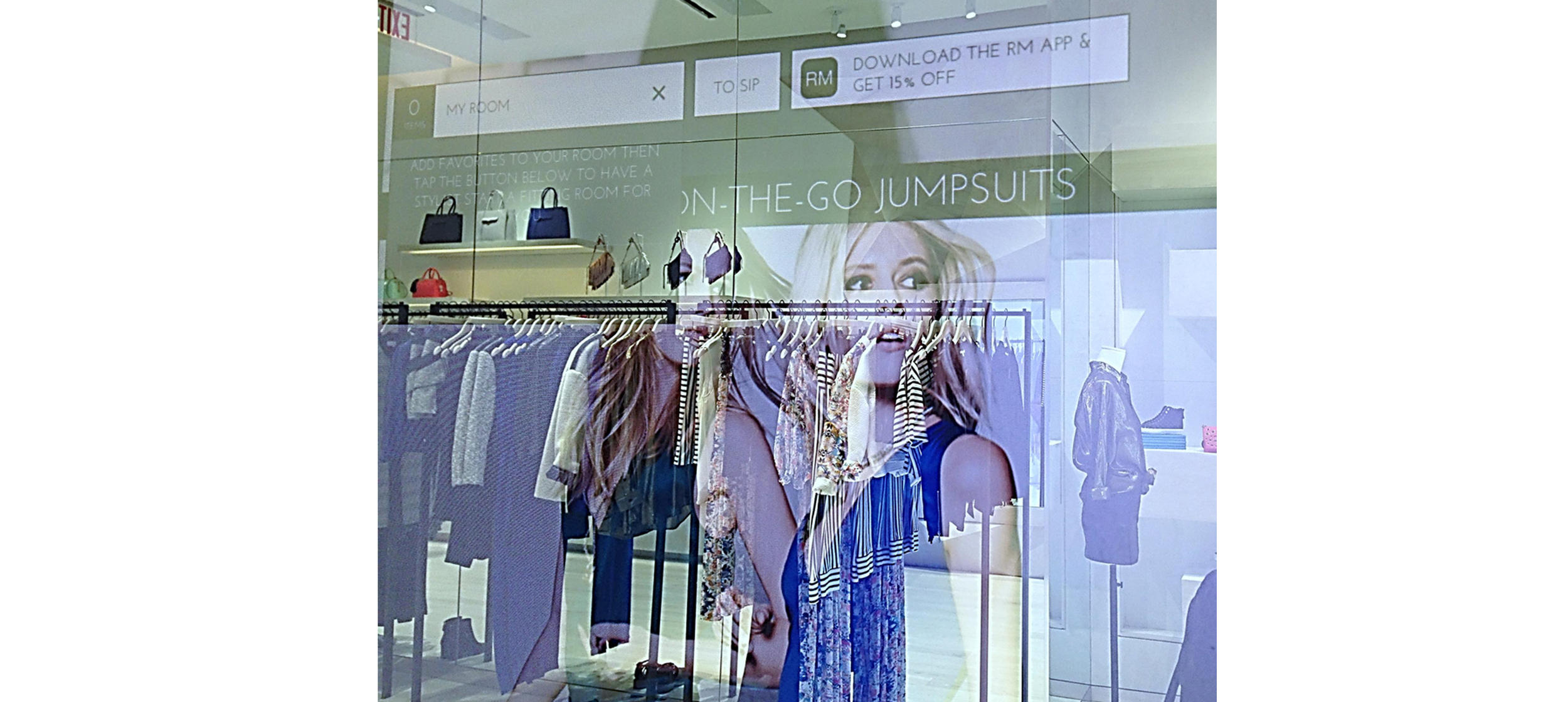 Interactive Screens, Rebecca Minkoff