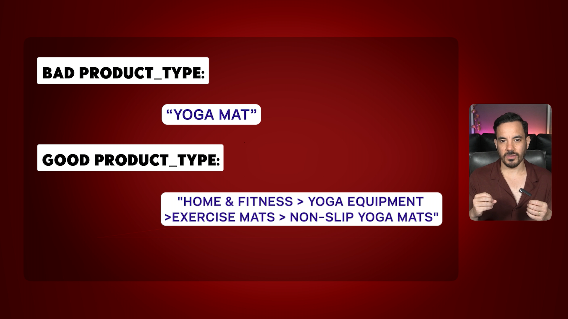 Mistake 5: Missing Product Type