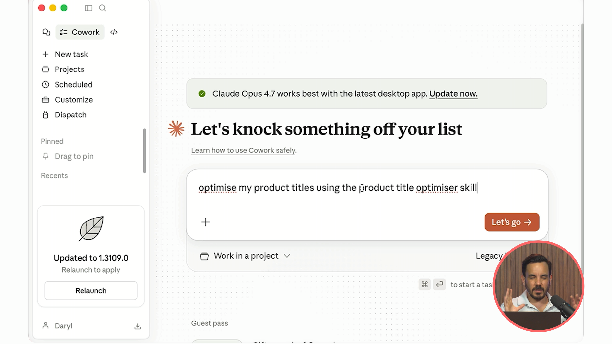 "Optimise my product titles using the Product Title Optimiser skill."