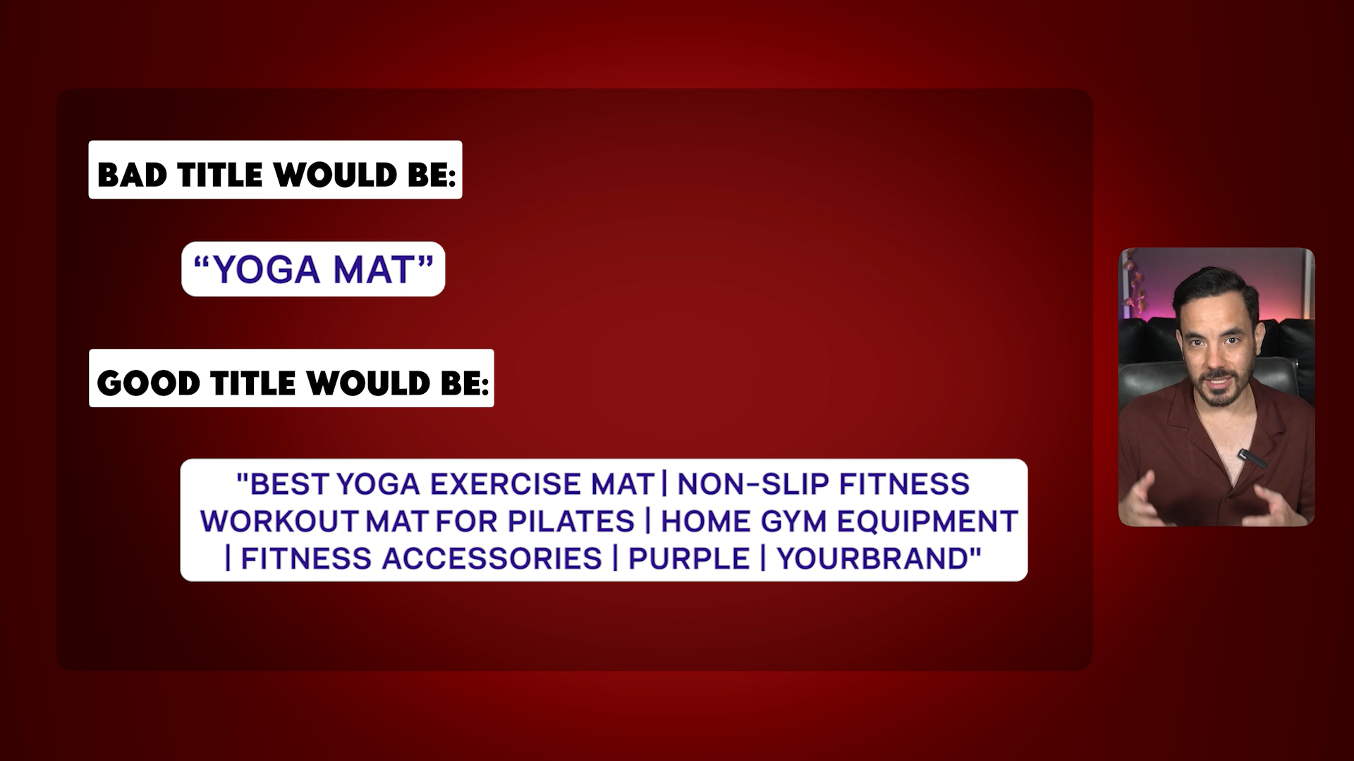 Mistake 1: Keyword-Poor Product Titles