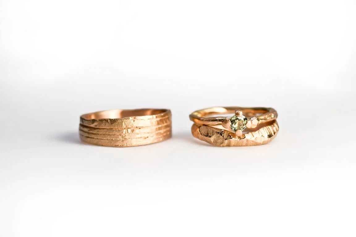 Lovely pair with a mix & match from rock, twig & symbiosis rings