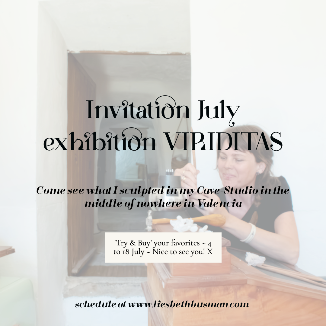 Exhibition July ‘26 VIRIDITAS ~ Come see what I sculpted this spring