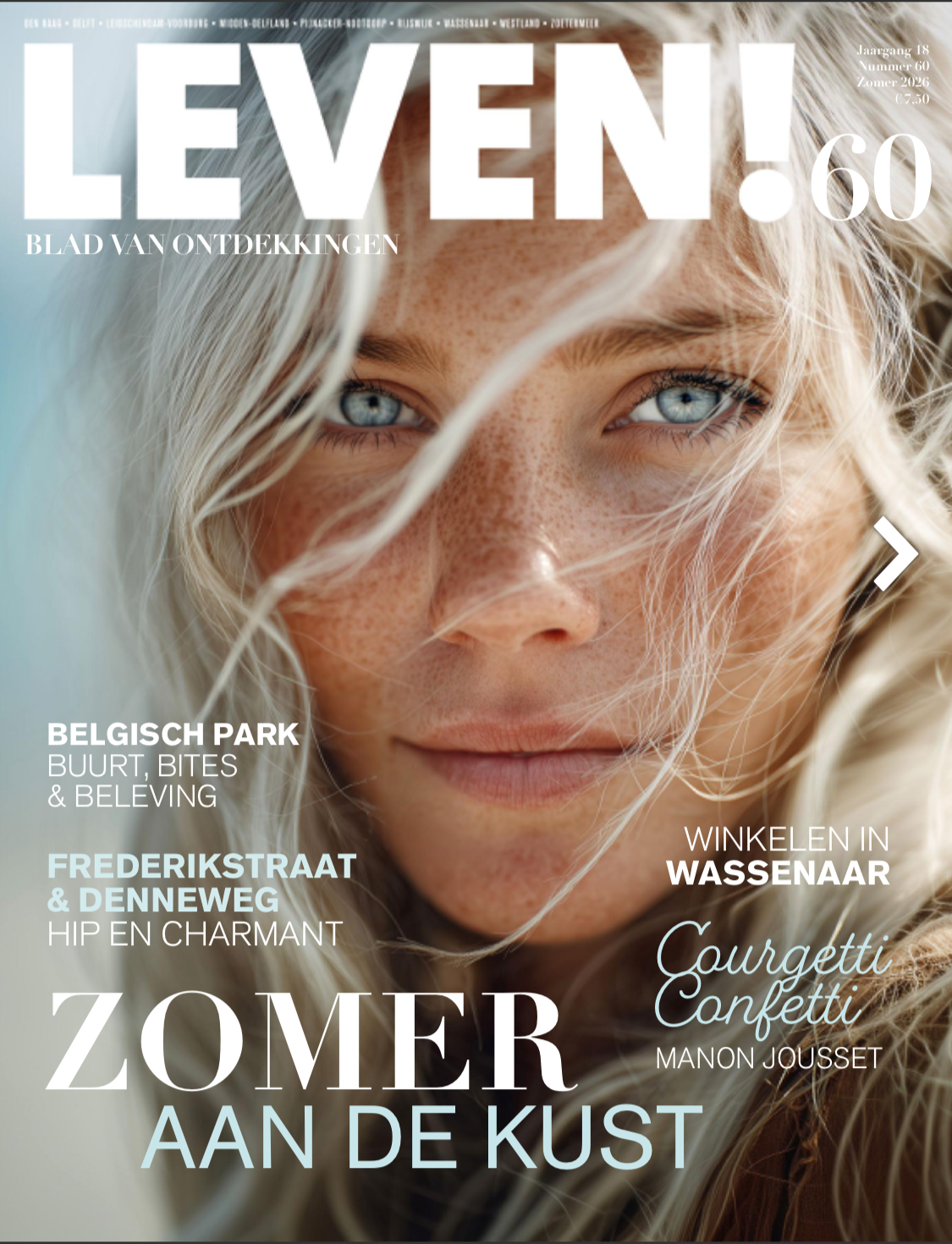 Interview in LEVEN Magazine over handgemaakte sieraden, zee en het Haagse licht