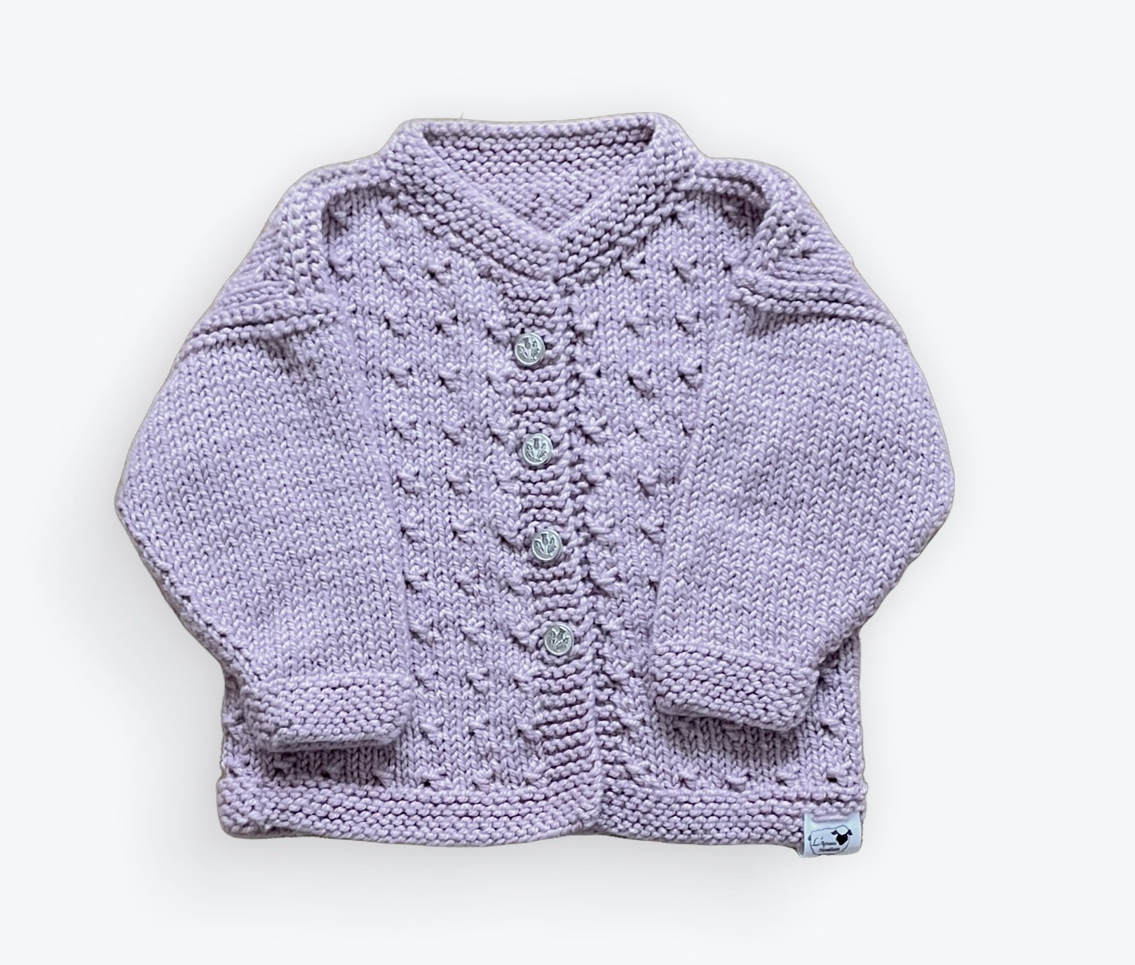 Baby Sweater Fisherman Knit