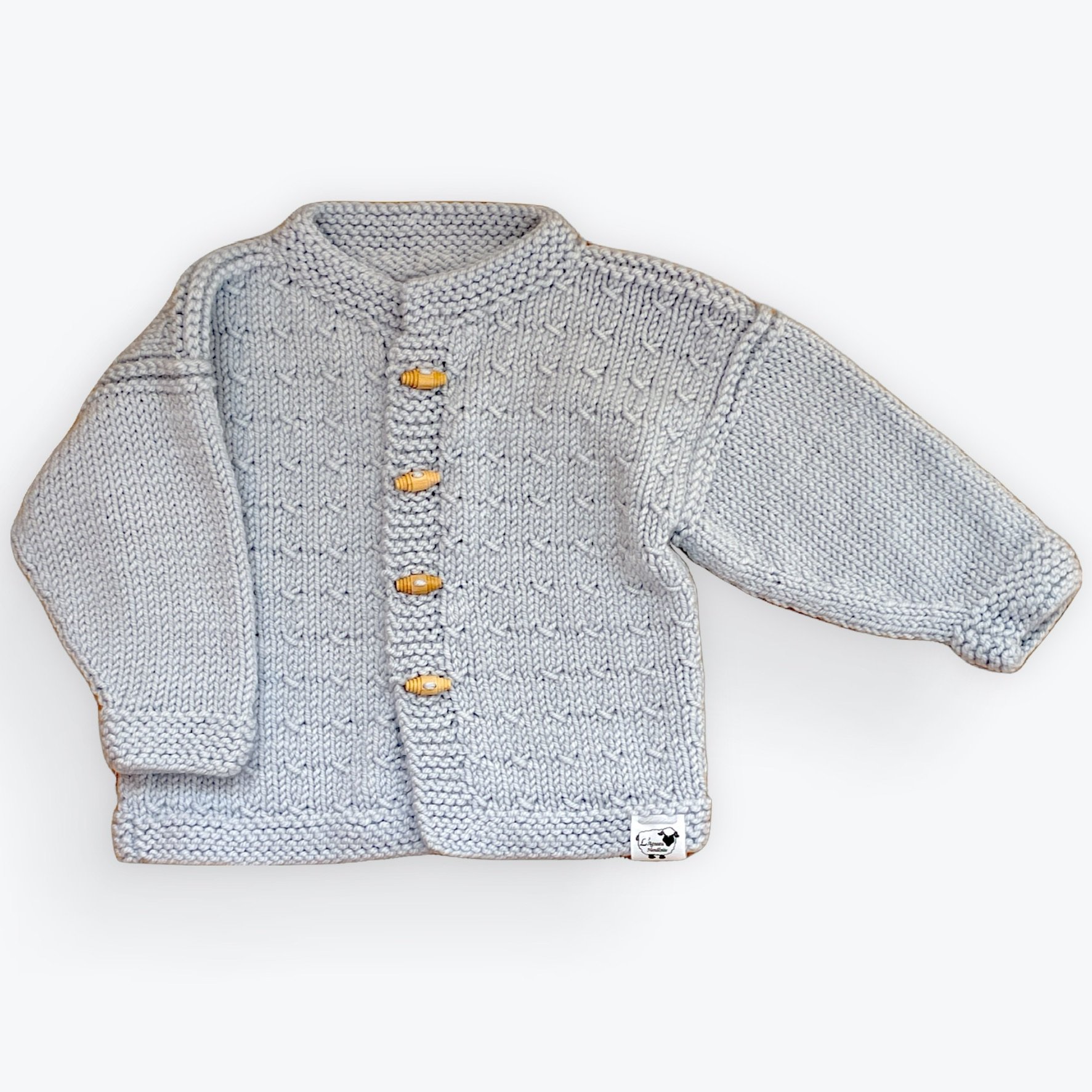 Baby Sweater Fisherman Knit