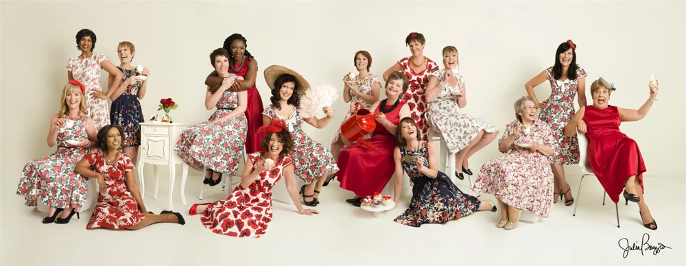 Vanity Fair style 2014 photo shoot with some of the 2014 Breast Cancer Care models by Julia Boggio and Home by Midnight June 2014