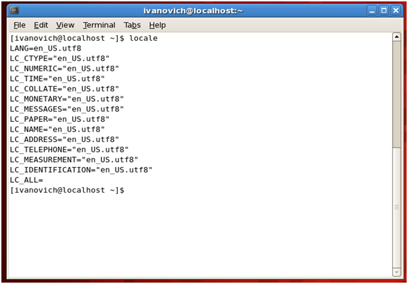 Modificación de variables locales en Linux