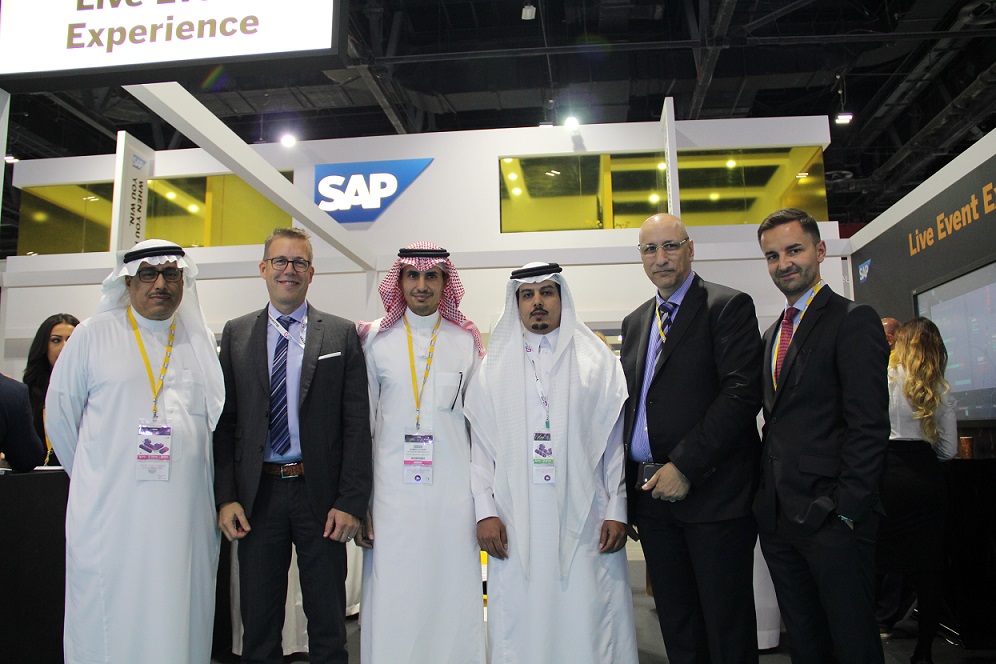 Present in picture (left to right): Abdollah Faadhel – Head of Ecosystem &amp; Channel SAP Saudi Arabia Marc Haberland – Founder, Managing Director Clariba Ahmed Al-Faifi – Managing Director SAP Saudi Arabia Abdulgader Al-Harthi – General Manager Cl…