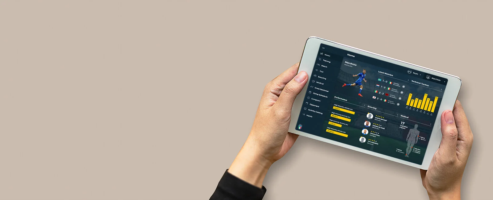 Transforming the game of professional football with enterprise mobile technology