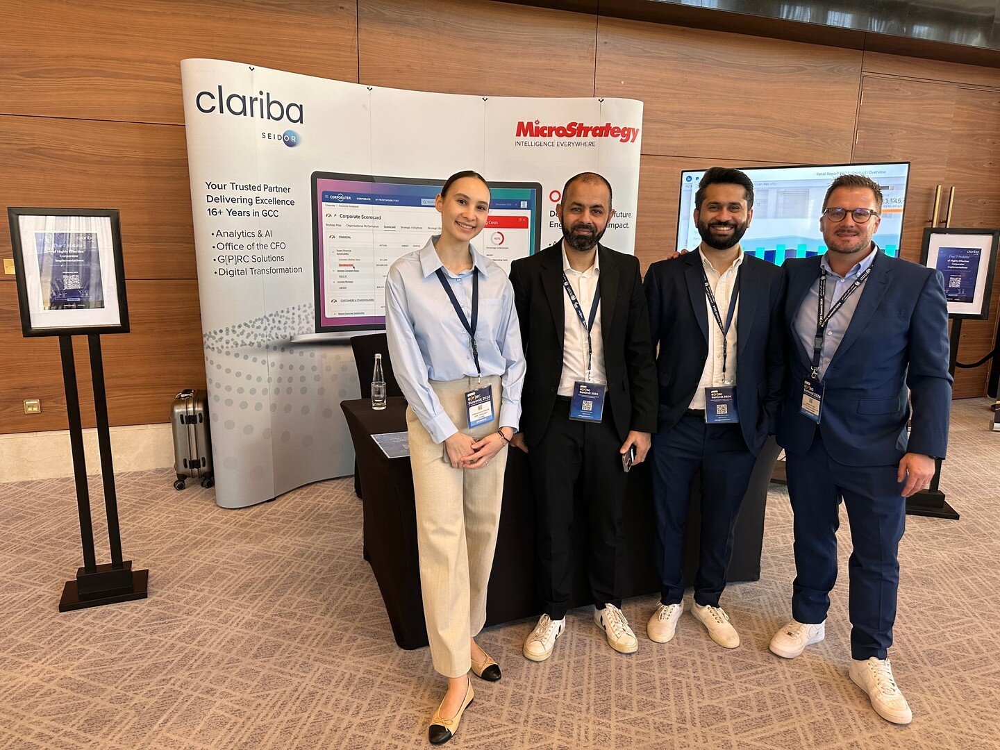 Excited to be at the GPRC Summit 2024 in Dubai with our partners #Corporater and #Microstrategy.
Visit our booth to engage with our dynamic team and explore the cutting-edge trends in #GPRC. 
Your perspective matters, and we're eager to exchange idea