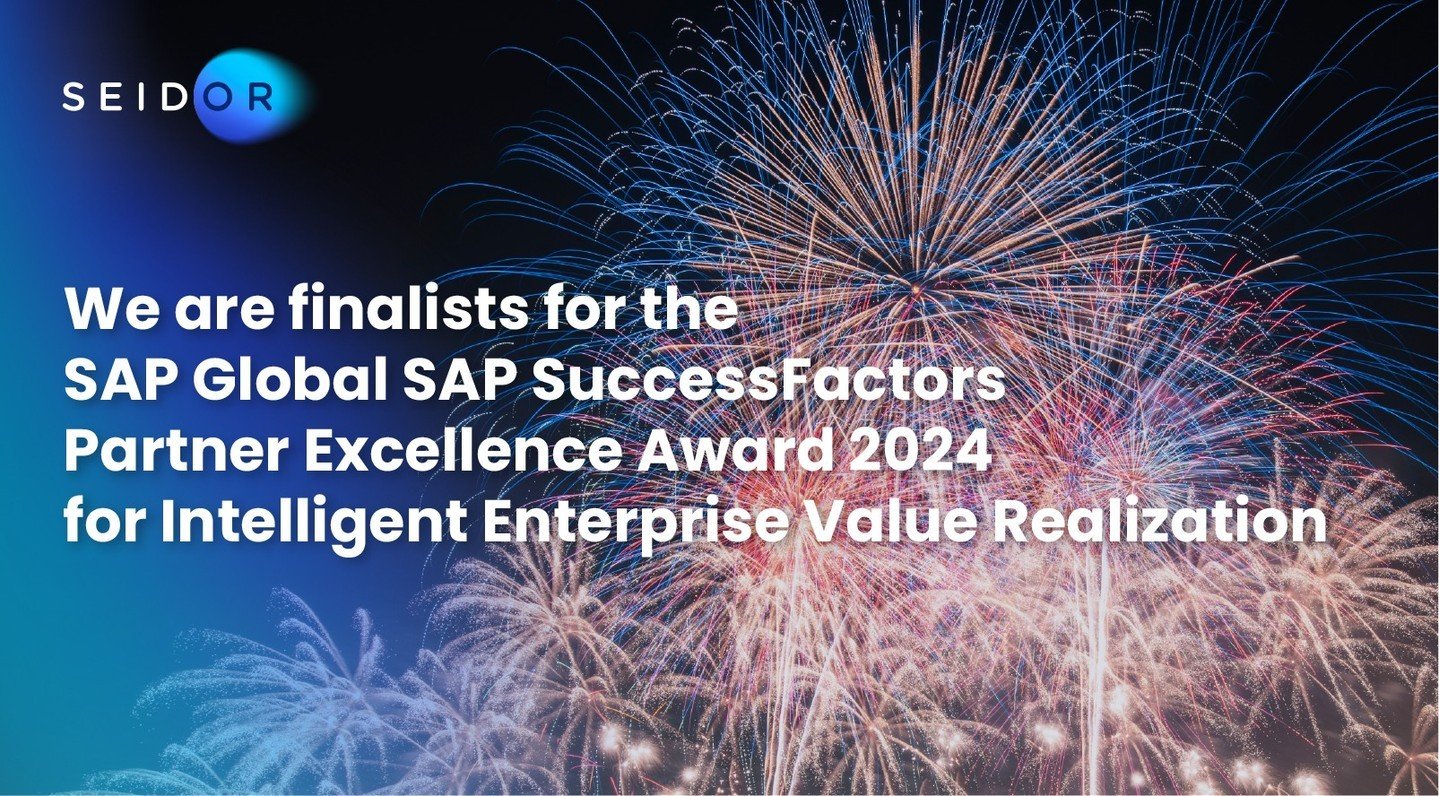 #Awards
Time to start the week on a high note! 🎉 Because... we're finalists in the SAP Global #SAP #SuccessFactors Partner Excellence Award 2024 for Intelligent Enterprise Value Realization! 🚀🏆 

👏 Thanks to the whole team for making magic every 