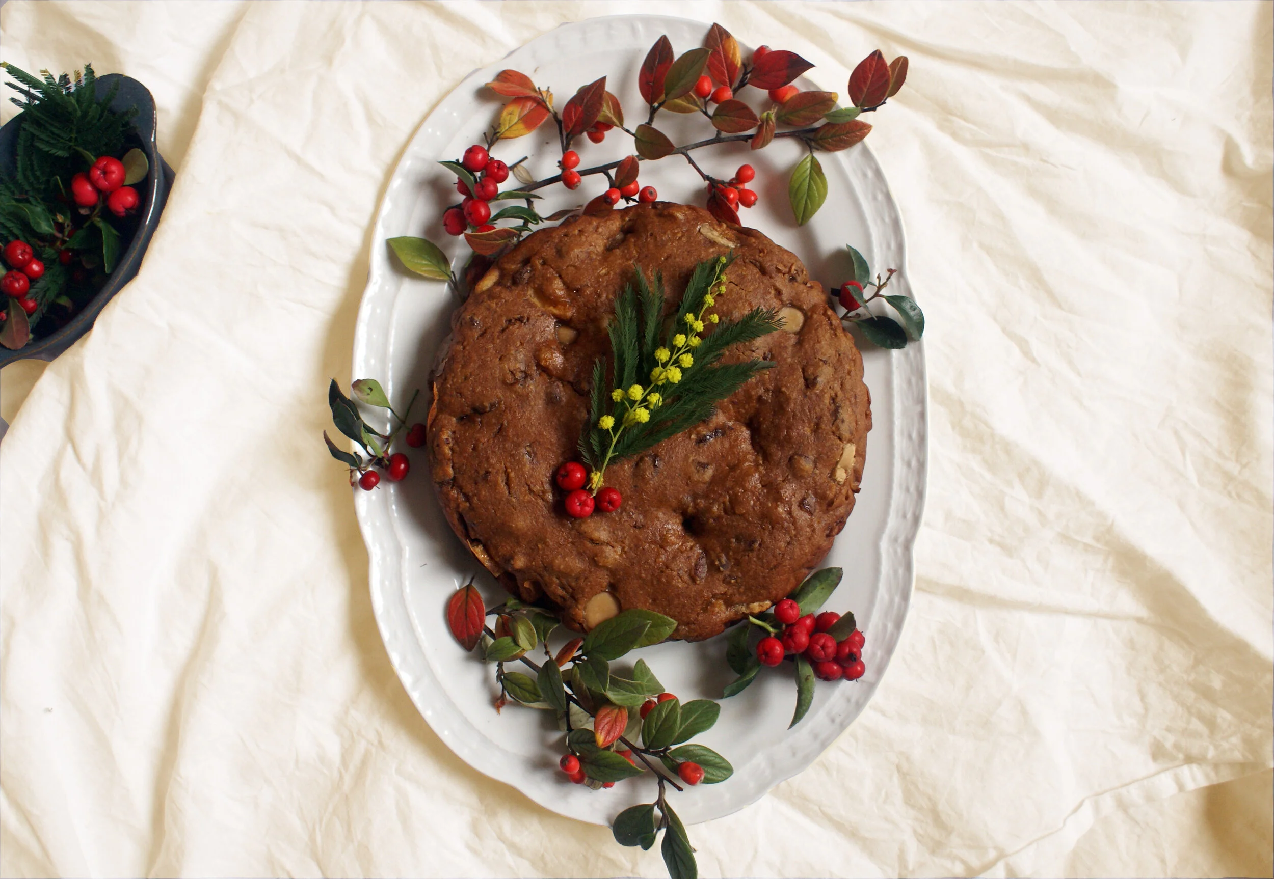 Gateau Stollen Aux Fruits Secs Et Frangipane Mademoiselle Senza Glutine