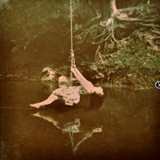 Girl on a Swing II