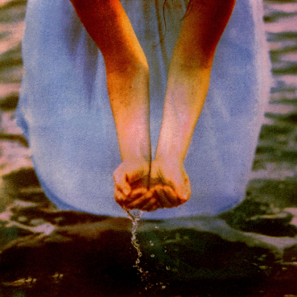 Ribboned Water, 2014 (Tricolor gum) ©Diana H Bloomfield