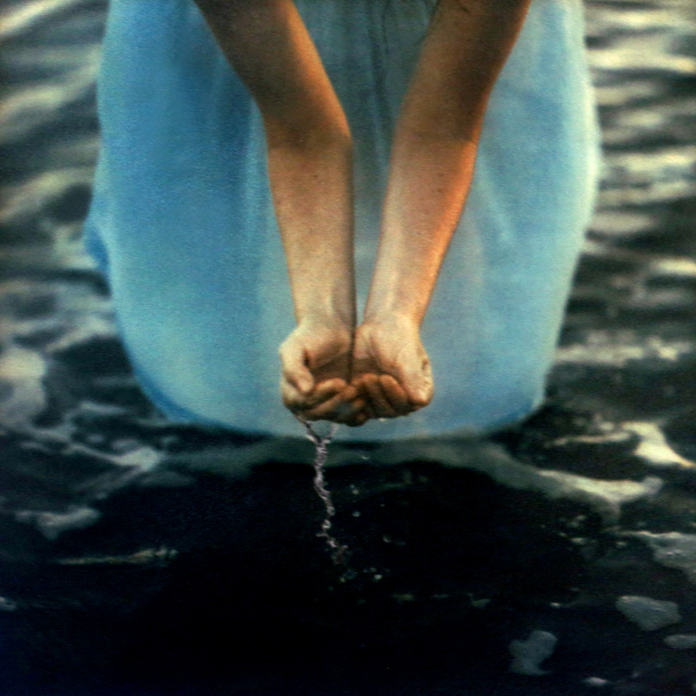 Ribboned Water (tri-color gum over pt/pd) ©DH Bloomfield