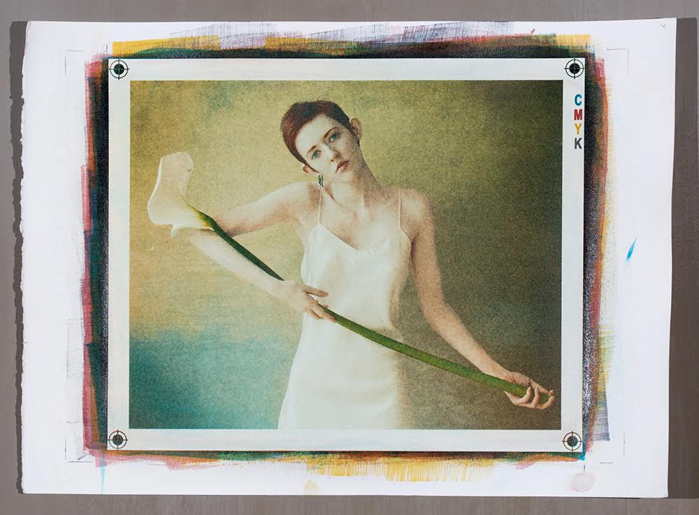 © Michael Puff, 2015 Tri-color gum print 