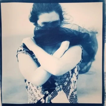Veiled Woman (cyanotype) ©DH Bloomfield 2016