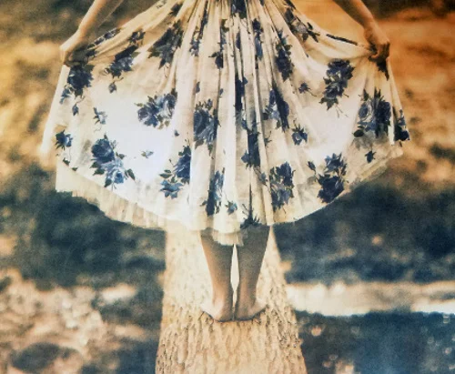 Reedy Creek ,  2017,  from the  Figurative  series. Tri-color gum bichromate.  Limited Edition.