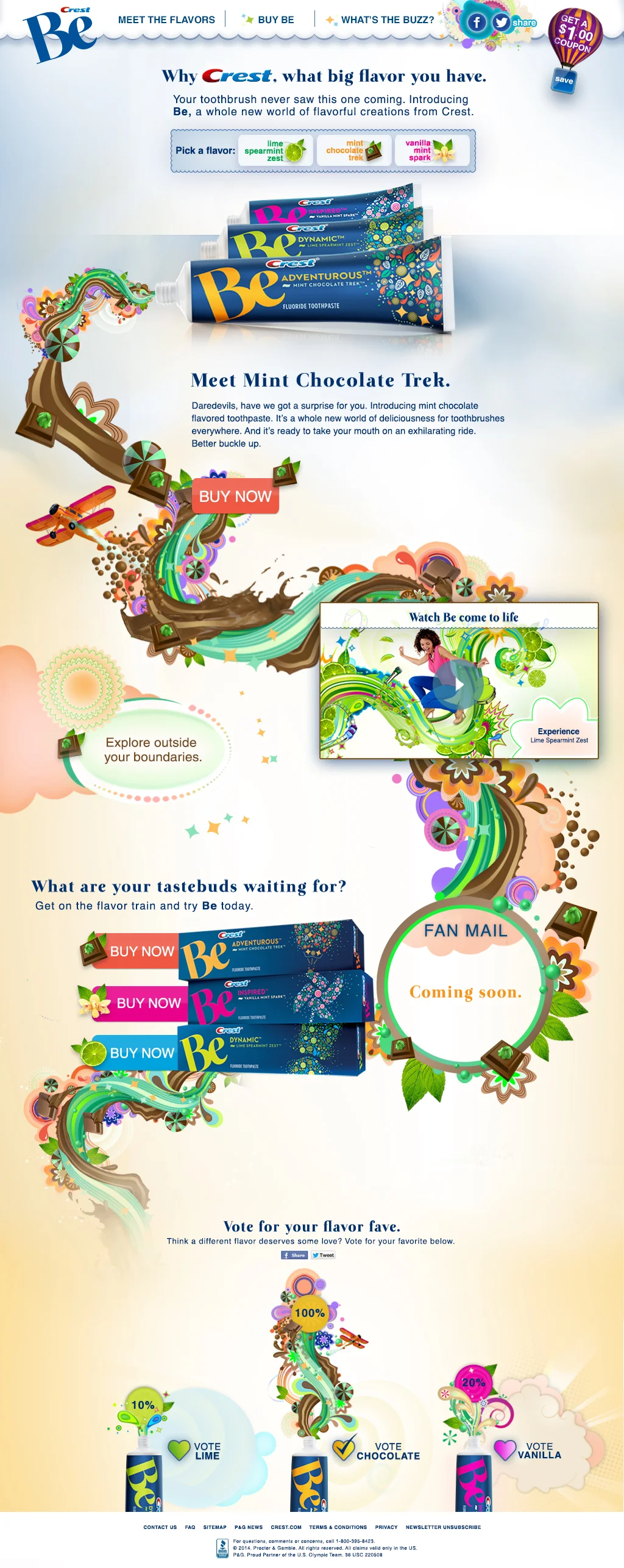 CREST BE - SITE DESIGN