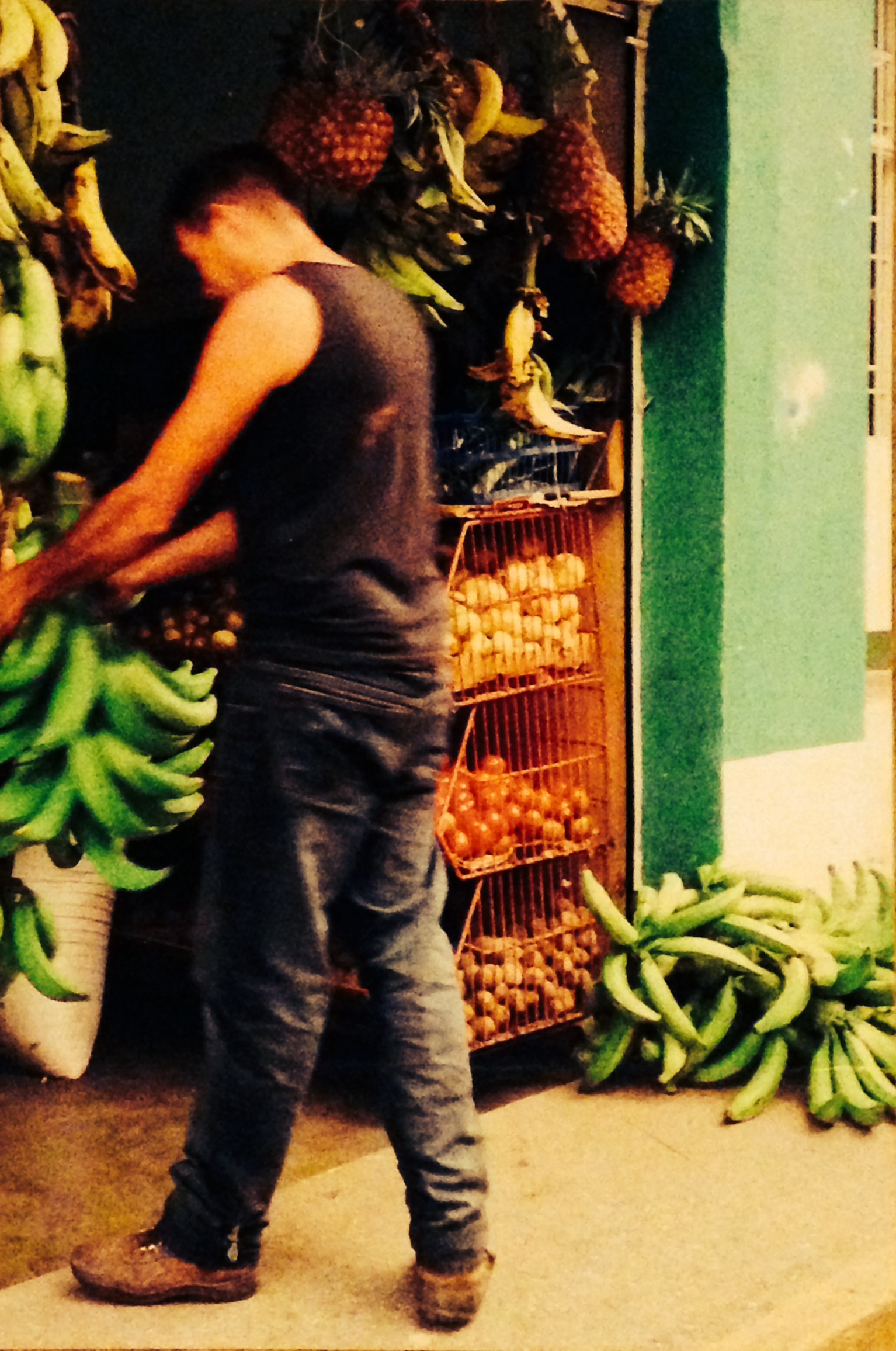 Unloading Fruits, Choco Colombia, 2011