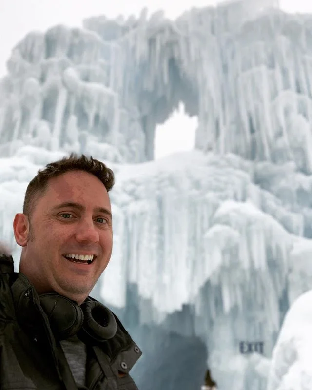 This is a double ice arch, and it&rsquo;s pretty sweet!